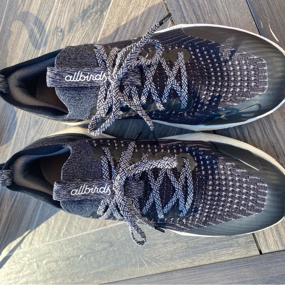 Allbirds Knit Black and White Runners